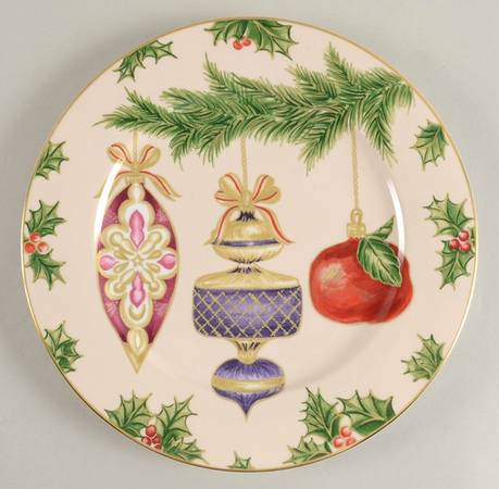 Ornaments Dinner Plate