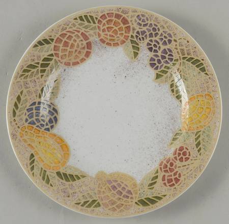 Mosaic Fruit Salad/Dessert Plate