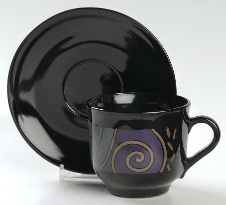 Tampico Flat Cup & Saucer Set