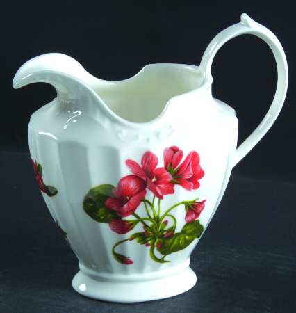 Chelsea Flowers 16 Oz Georgian Jug