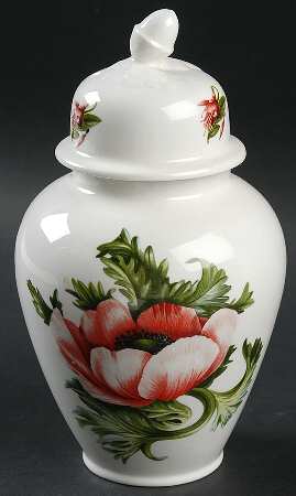 Chelsea Flowers Small Oak Vase & Lid