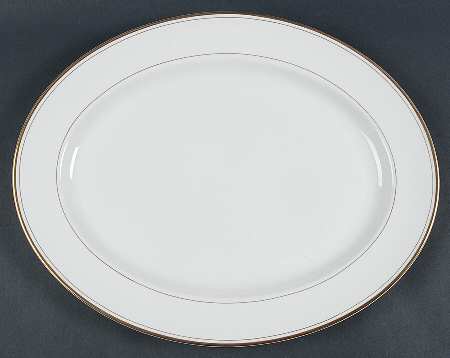 Corona Gold 15" Oval Serving Platter