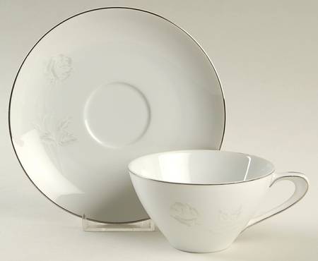 Remembrance Flat Cup & Saucer Set