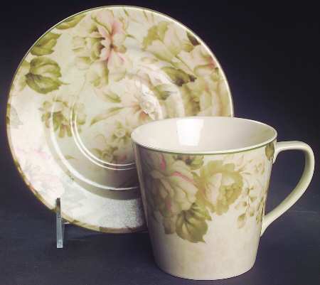 Tapestry Flat Cup & Saucer Set