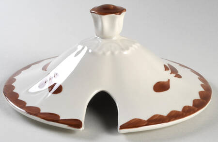 Puebla Brown Lid for Tureen