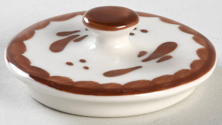 Puebla Brown Lid for Sugar Bowl