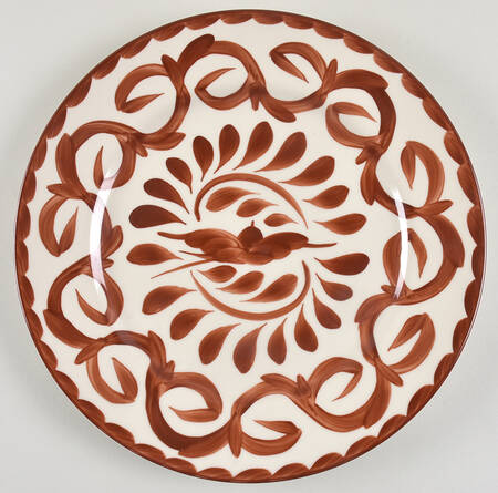 Puebla Brown 13" Chop Plate (Round Platter)