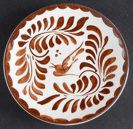 Puebla Brown Salad Plate