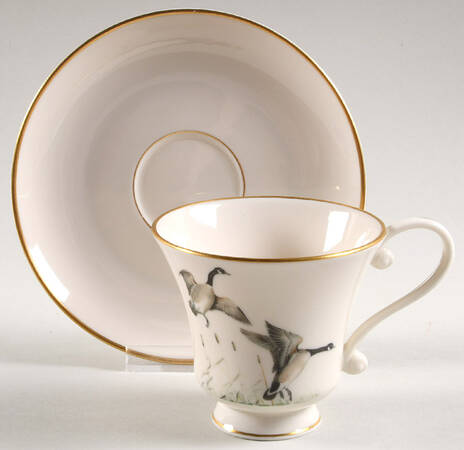 ABM4 Footed Cup & Saucer Set
