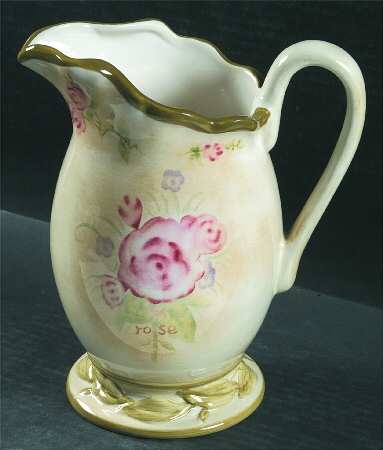 Cheri's Roses 48 Oz Pitcher
