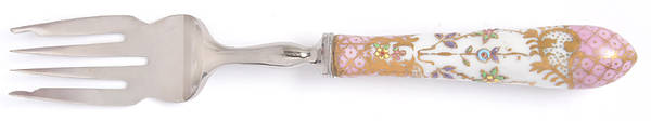 Floraine (Pink) Individual Salad Fork