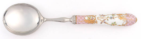 Floraine (Pink) Gumbo Soup Spoon