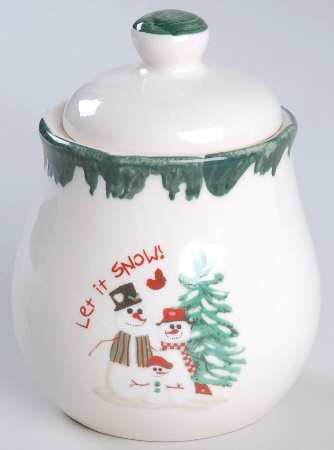 Let It Snow! Sugar Bowl & Lid