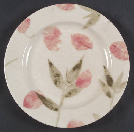 Paper Rose Salad Plate