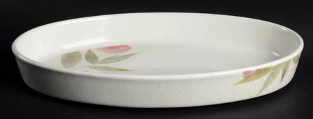 Paper Rose 13" Oval Baker
