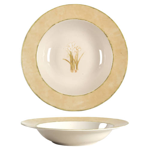 Narcissus Large Rim Soup Bowl