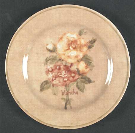 Rose Bouquets Salad Plate