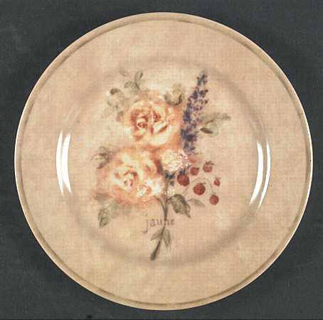 Rose Bouquets Salad Plate
