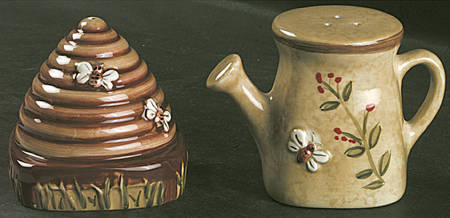 Cheri's Garden Salt & Pepper Set