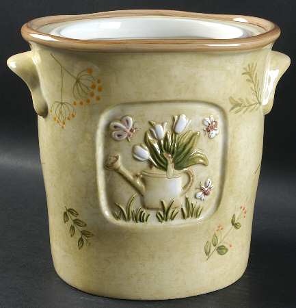 Cheri's Garden Large Canister No Lid