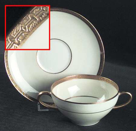 AHR463 Flat Bouillon Cup & Saucer by Charles Ahrenfeldt