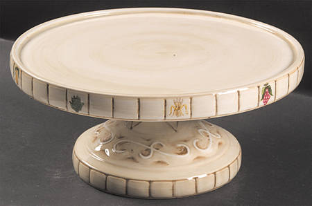 San Marco 11" Diameter Pedestal Cake Stand