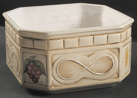 San Marco 9" Square Salad Serving Bowl