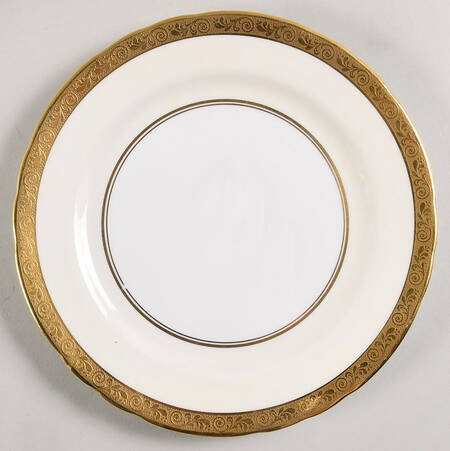 Helene Ivory (Scalloped) Salad Plate