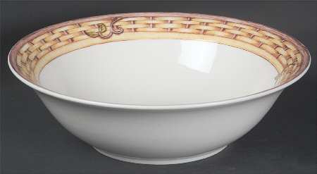 Monkey 9" Round Vegetable Bowl