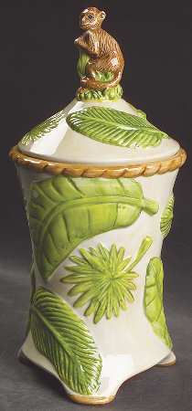 Monkey Small Canister & Lid