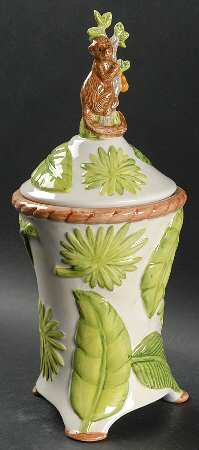 Monkey Medium Canister & Lid