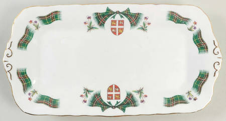 Newfoundland Tartan Large Sandwich Tray by Adderley