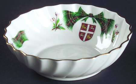 Newfoundland Tartan Nut Dish by Adderley