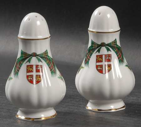 Newfoundland Tartan Salt & Pepper Set by Adderley
