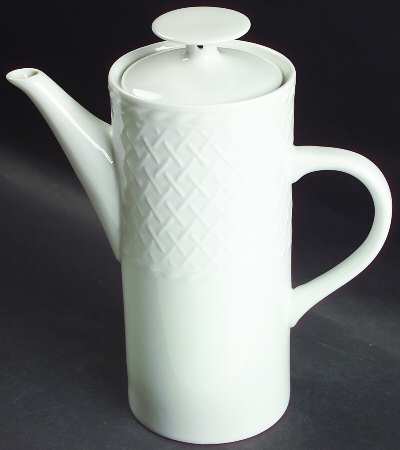 Rattan Coffee Pot & Lid