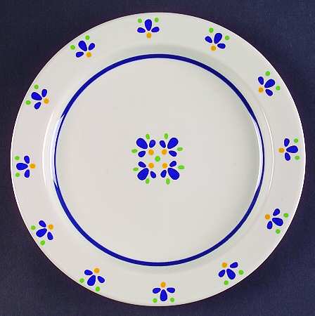 Fresh Flowers Salad Plate