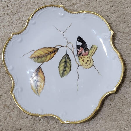 Forest Leaf Bread & Butter Plate