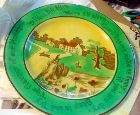 AUW1 Salad Plate
