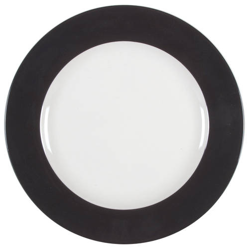 Slice of Life 12" Black Band Chop Plate/Round Platter