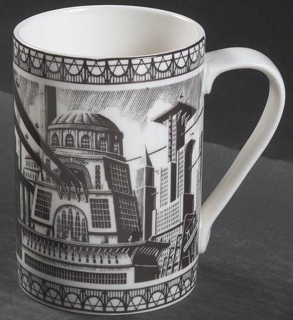 Slice of Life Future City Mug