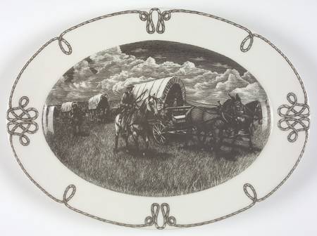 Slice of Life 14" Oval Serving Platter