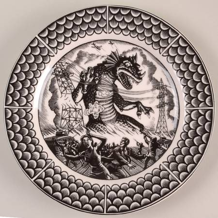 Slice of Life Movie Monster Salad Plate