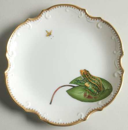 Waterlily Seascape Bread & Butter Plate