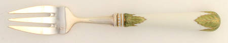 Green Leaf Individual Fish Fork