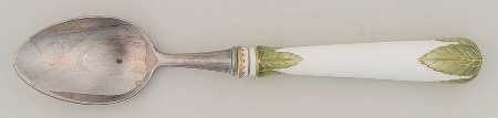 Green Leaf Place/Oval Soup Spoon