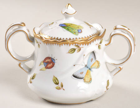 Budapest Spring Sugar Bowl & Lid