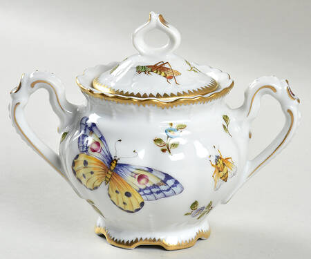 Budapest Spring Sugar Bowl & Lid