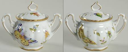 Budapest Spring Sugar Bowl & Lid