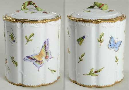 Budapest Spring Biscuit Barrel & Lid