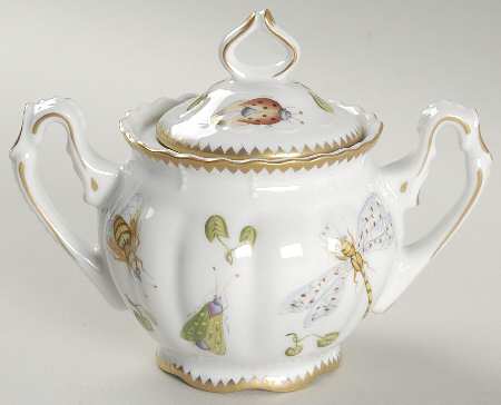 Budapest Spring Sugar Bowl & Lid